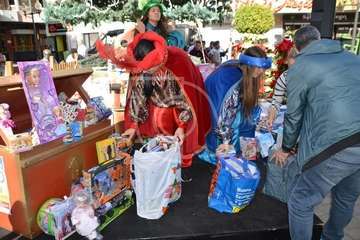 Recogida de juguetes este viernes en Los Llanos de Telde (Foto TA)